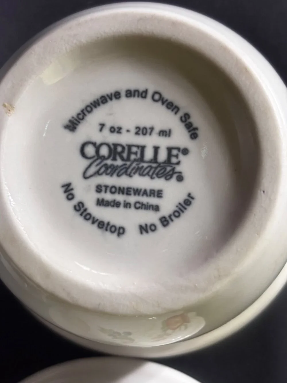 Corelle set coordinates